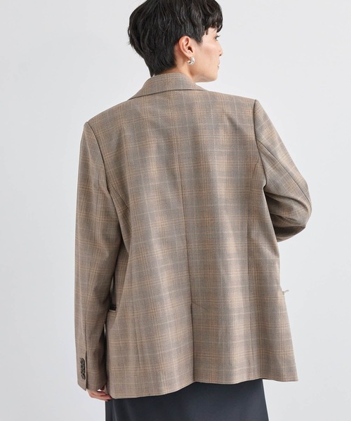 BARNYARDSTORM（バンヤードストーム）の「BARNYARDSTORM / ダブルテーラードジャケット＜セットアップ対応＞（テーラードジャケット・レディース・ネイビー/ベージュ・0/1）」の20枚目の写真