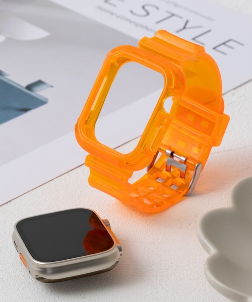 セール】スマートウォッチバンド付きケース【38/40/41/42/44/45