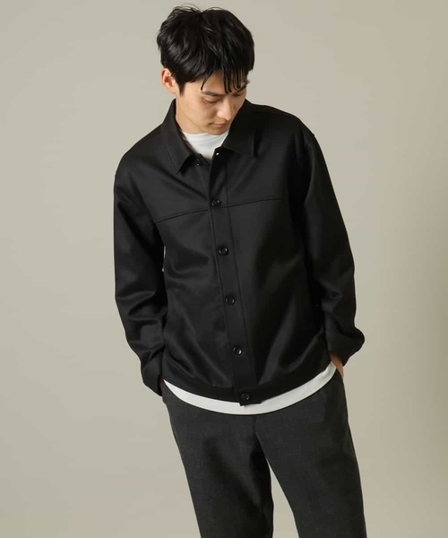 【洗濯機で洗える】カルゼスエードブルゾン（ブルゾン）｜a.v.v（アーヴェヴェ）