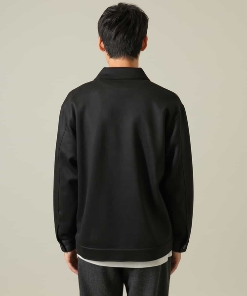 【洗濯機で洗える】カルゼスエードブルゾン（ブルゾン）｜a.v.v（アーヴェヴェ）