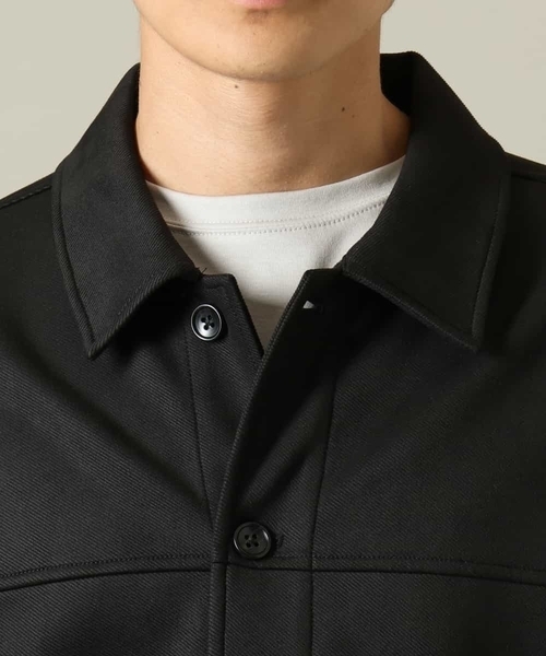 【洗濯機で洗える】カルゼスエードブルゾン（ブルゾン）｜a.v.v（アーヴェヴェ）