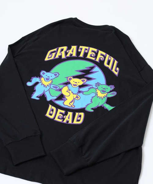 FUNALIVE(ファンアライブ)の「Grateful Dead long sleeve Tee / グレイトフルデッド オーバーサイズ ロングスリーブTシャツ(Tシャツ/カットソー・メンズ・チャコール/ホワイト系1/杢グレー/ブラック/ダークグリーン/ベージュ/オレンジ/オフホワイト/ブラック系1/ホワイト系2/チャコールグレー/ホワイト系3/ベージュ系1/パープル/ダークグリーン系1/ネイビー・M/L/XL)」の6枚目の写真