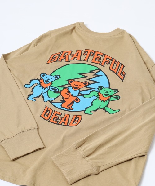 FUNALIVE(ファンアライブ)の「Grateful Dead long sleeve Tee / グレイトフルデッド オーバーサイズ ロングスリーブTシャツ(Tシャツ/カットソー・メンズ・チャコール/ホワイト系1/杢グレー/ブラック/ダークグリーン/ベージュ/オレンジ/オフホワイト/ブラック系1/ホワイト系2/チャコールグレー/ホワイト系3/ベージュ系1/パープル/ダークグリーン系1/ネイビー・M/L/XL)」の11枚目の写真