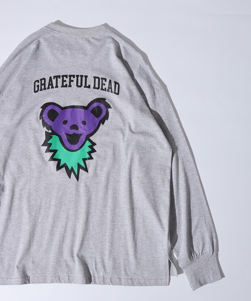 FUNALIVE(ファンアライブ)の「Grateful Dead long sleeve Tee / グレイトフルデッド オーバーサイズ ロングスリーブTシャツ(Tシャツ/カットソー・メンズ・チャコール/ホワイト系1/杢グレー/ブラック/ダークグリーン/ベージュ/オレンジ/オフホワイト/ブラック系1/ホワイト系2/チャコールグレー/ホワイト系3/ベージュ系1/パープル/ダークグリーン系1/ネイビー・M/L/XL)」の8枚目の写真