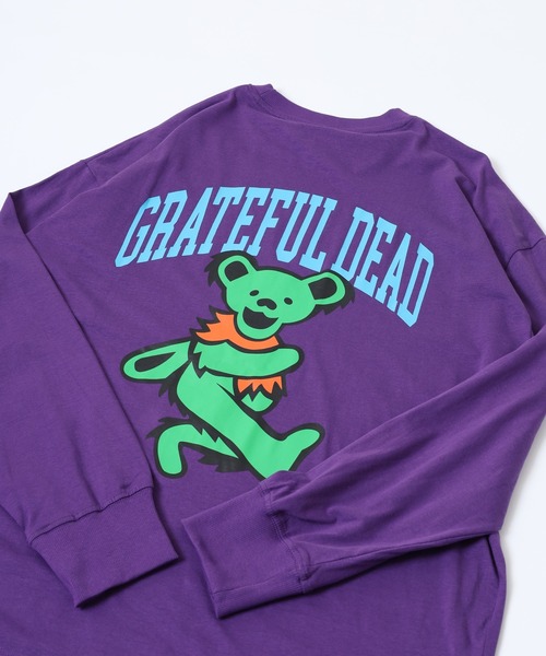 FUNALIVE(ファンアライブ)の「Grateful Dead long sleeve Tee / グレイトフルデッド オーバーサイズ ロングスリーブTシャツ(Tシャツ/カットソー・メンズ・チャコール/ホワイト系1/杢グレー/ブラック/ダークグリーン/ベージュ/オレンジ/オフホワイト/ブラック系1/ホワイト系2/チャコールグレー/ホワイト系3/ベージュ系1/パープル/ダークグリーン系1/ネイビー・M/L/XL)」の15枚目の写真