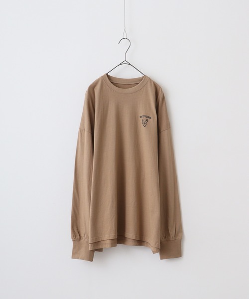 FUNALIVE(ファンアライブ)の「Grateful Dead long sleeve Tee / グレイトフルデッド オーバーサイズ ロングスリーブTシャツ(Tシャツ/カットソー・メンズ・チャコール/ホワイト系1/杢グレー/ブラック/ダークグリーン/ベージュ/オレンジ/オフホワイト/ブラック系1/ホワイト系2/チャコールグレー/ホワイト系3/ベージュ系1/パープル/ダークグリーン系1/ネイビー・M/L/XL)」の19枚目の写真