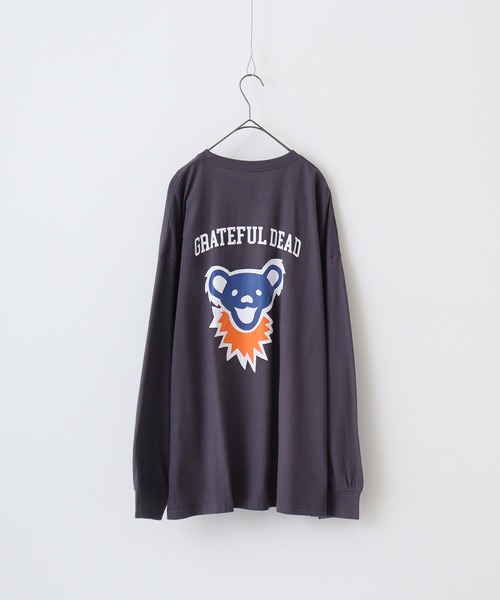 FUNALIVE(ファンアライブ)の「Grateful Dead long sleeve Tee / グレイトフルデッド オーバーサイズ ロングスリーブTシャツ(Tシャツ/カットソー・メンズ・チャコール/ホワイト系1/杢グレー/ブラック/ダークグリーン/ベージュ/オレンジ/オフホワイト/ブラック系1/ホワイト系2/チャコールグレー/ホワイト系3/ベージュ系1/パープル/ダークグリーン系1/ネイビー・M/L/XL)」の18枚目の写真