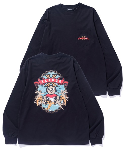【セール】GATHER AROUND THE SOUND L/S TEE（Tシャツ/カットソー）｜XLARGE（エクストララージ）