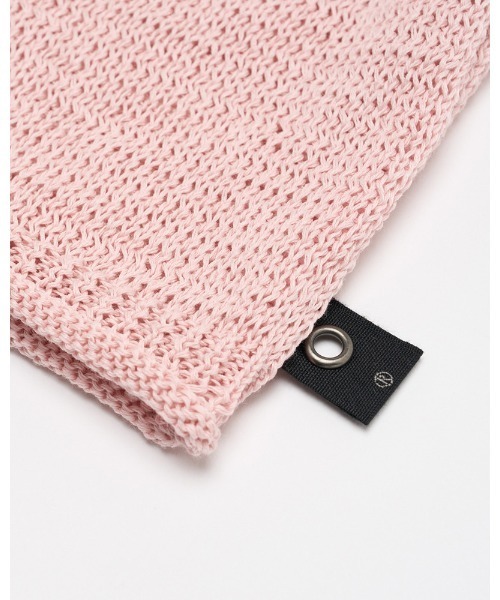 wjk(ダヴルジェイケイ)の「GIMA roll knit beanie(ニットキャップ/ビーニー・メンズ・オフホワイト/トップグレー/ライトピンク・FREE)」の12枚目の写真