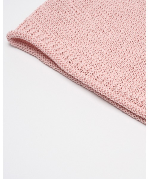 wjk(ダヴルジェイケイ)の「GIMA roll knit beanie(ニットキャップ/ビーニー・メンズ・オフホワイト/トップグレー/ライトピンク・FREE)」の13枚目の写真