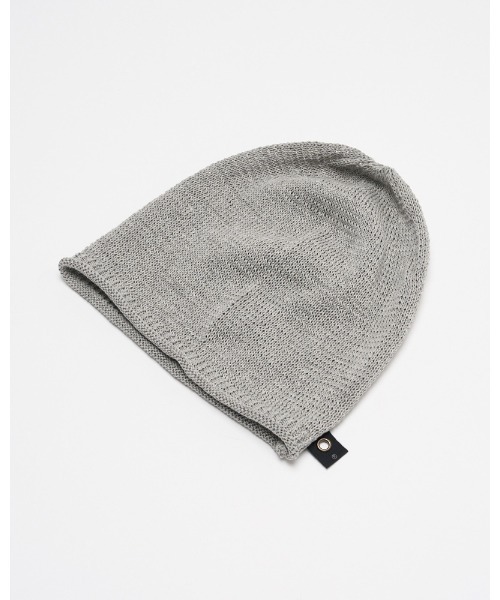 wjk(ダヴルジェイケイ)の「GIMA roll knit beanie(ニットキャップ/ビーニー・メンズ・オフホワイト/トップグレー/ライトピンク・FREE)」の16枚目の写真