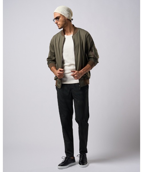 wjk(ダヴルジェイケイ)の「GIMA roll knit beanie(ニットキャップ/ビーニー・メンズ・オフホワイト/トップグレー/ライトピンク・FREE)」の6枚目の写真