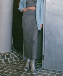 Glitter Knit Skirt/グリッターニットスカート
