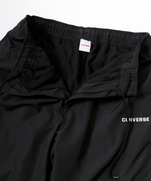 CONVERSE(コンバース)の「CONVERSE/コンバース 裏フリース ワンポイントロゴ サイドライン ナイロントラックパンツ レディース メンズ(その他パンツ・メンズ・ブラック/ネイビー/ワイン/カーキ・LL/L/M)」の7枚目の写真