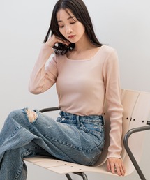 LOWRYS FARM | ２ＷＡＹリブタイトロングスリーブ　 133775(Tシャツ/カットソー)