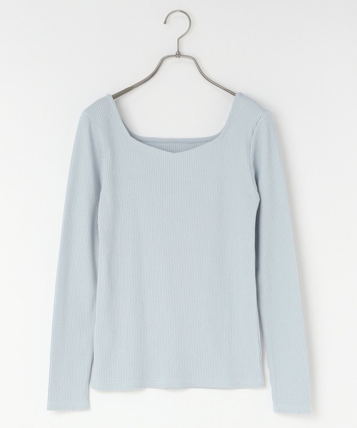 セール】2WAYリブタイトロングスリーブ 133775（Tシャツ