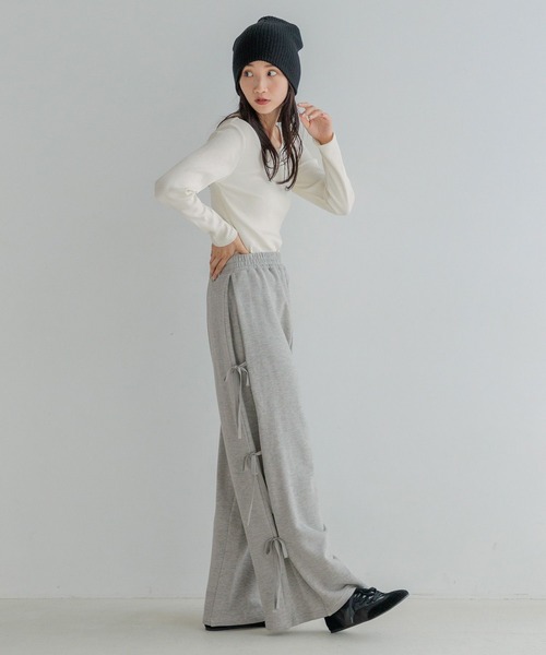 セール】2WAYリブタイトロングスリーブ 133775（Tシャツ