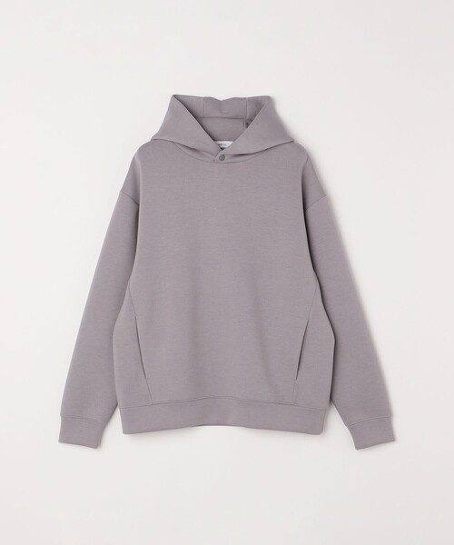 SHIPS any: カラー ダンボール スナップ プルオーバー パーカー 25AW