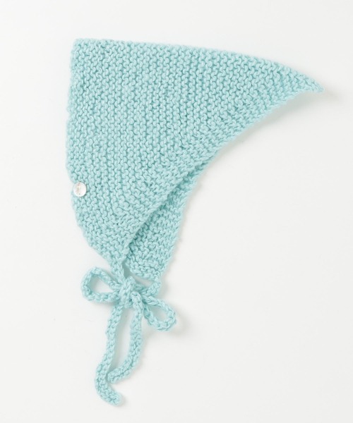 WEGO（ウィゴー）の「WEGO/ニットスカーフ　チャーム付き（バンダナ/スカーフ・レディース・ピンク/ブルー/アイボリー/キャメル/ブラック・FREE）」の21枚目の写真