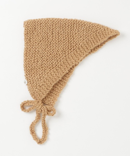 WEGO（ウィゴー）の「WEGO/ニットスカーフ　チャーム付き（バンダナ/スカーフ・レディース・ピンク/ブルー/アイボリー/キャメル/ブラック・FREE）」の22枚目の写真