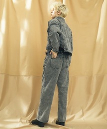 ファーケミカルデニムジャケット ケミカルデニムショートパンツ セットアップ ファーケミカルデニムジャケット – Darich (ダーリッチ)