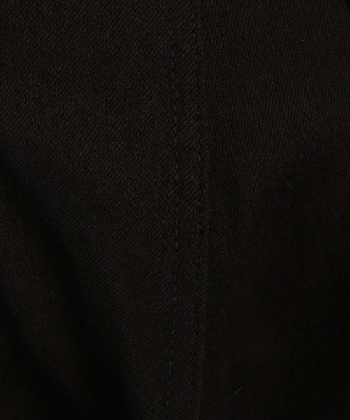 1chaku.(イッチャク)の「フレアデニムパンツ(デニムパンツ・レディース・ブラック・XS/XL/S/M/L)」の7枚目の写真