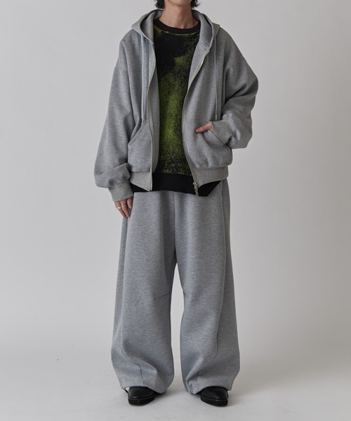 Lui's（ルイス）の「片畦グランジニット（ニット/セーター・メンズ・ボルドー/ブラック/グレー/パープル/ライム・FREE）」の20枚目の写真