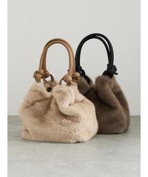 Te chichi | 【WEB限定】ノットハンドル2wayトートバッグ(ハンドバッグ)