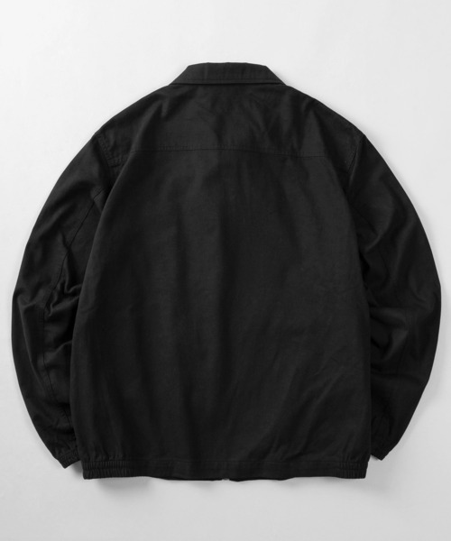 BEVERLY HILLS POLO CLUB（ビバリーヒルズポロクラブ）の「【71】【BEVERLY HILLS POLO CLUB/ビバリーヒルズポロクラブ】ワンポイントロゴ刺繍 コットンツイル ハリントンジャケット スイングトップ（ブルゾン・メンズ・ダークネイビー/ベージュ/カーキ/ベージュ系/ブラック系/カーキ系・L/M/XL）」の10枚目の写真