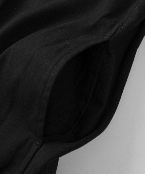 BEVERLY HILLS POLO CLUB（ビバリーヒルズポロクラブ）の「【71】【BEVERLY HILLS POLO CLUB/ビバリーヒルズポロクラブ】ワンポイントロゴ刺繍 コットンツイル ハリントンジャケット スイングトップ（ブルゾン・メンズ・ダークネイビー/ベージュ/カーキ/ベージュ系/ブラック系/カーキ系・L/M/XL）」の7枚目の写真