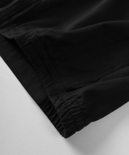 BEVERLY HILLS POLO CLUB（ビバリーヒルズポロクラブ）の「【71】【BEVERLY HILLS POLO CLUB/ビバリーヒルズポロクラブ】ワンポイントロゴ刺繍 コットンツイル ハリントンジャケット スイングトップ（ブルゾン・メンズ・ダークネイビー/ベージュ/カーキ/ベージュ系/ブラック系/カーキ系・L/M/XL）」の9枚目の写真