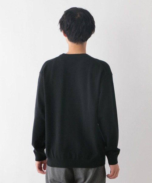 GLOBAL WORK(グローバルワーク)の「メルティ切り替えプルオーバー/116373(ニット/セーター・メンズ・ブラック/グレイッシュベージュ・LARGE/SMALL/X-LARGE/MEDIUM)」の15枚目の写真