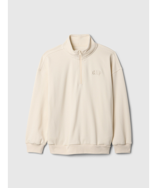 セール】ヴィンテージソフト GAPロゴ 1/4ジップアップ プル
