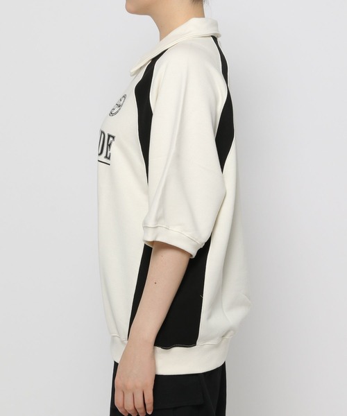 【セール】Filluminate/WW ハーフジップT(ウラケ)(Tシャツ/カットソー)|ALAND(エーランド) 【セール】Filluminate/WW ハーフジップT(ウラケ)(Tシャツ/カットソー)|ALAND(エーランド)
