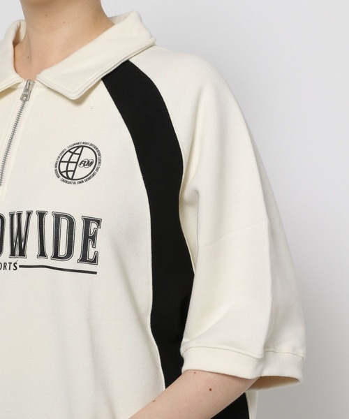 【セール】Filluminate/WW ハーフジップT(ウラケ)(Tシャツ/カットソー)|ALAND(エーランド) 【セール】Filluminate/WW ハーフジップT(ウラケ)(Tシャツ/カットソー)|ALAND(エーランド)