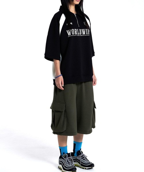 【セール】Filluminate/WW ハーフジップT(ウラケ)(Tシャツ/カットソー)|ALAND(エーランド) 【セール】Filluminate/WW ハーフジップT(ウラケ)(Tシャツ/カットソー)|ALAND(エーランド)