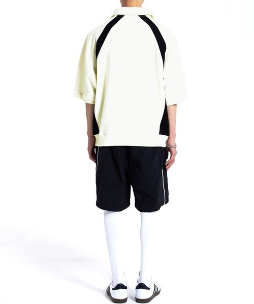 【セール】Filluminate/WW ハーフジップT(ウラケ)(Tシャツ/カットソー)|ALAND(エーランド) 【セール】Filluminate/WW ハーフジップT(ウラケ)(Tシャツ/カットソー)|ALAND(エーランド)