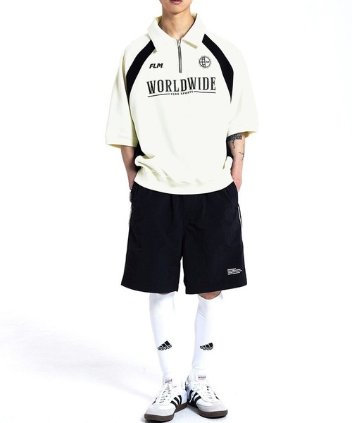 【セール】Filluminate/WW ハーフジップT(ウラケ)(Tシャツ/カットソー)|ALAND(エーランド) 【セール】Filluminate/WW ハーフジップT(ウラケ)(Tシャツ/カットソー)|ALAND(エーランド)