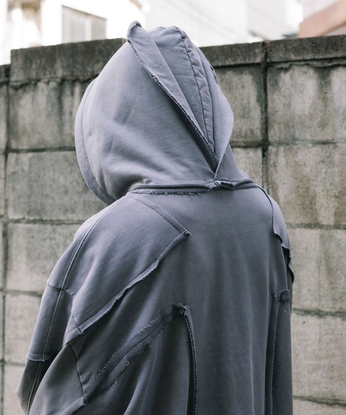 サージェリー ジップパーカー SURGERY】surgery remake over pigment hood jacket | OUR BRAND