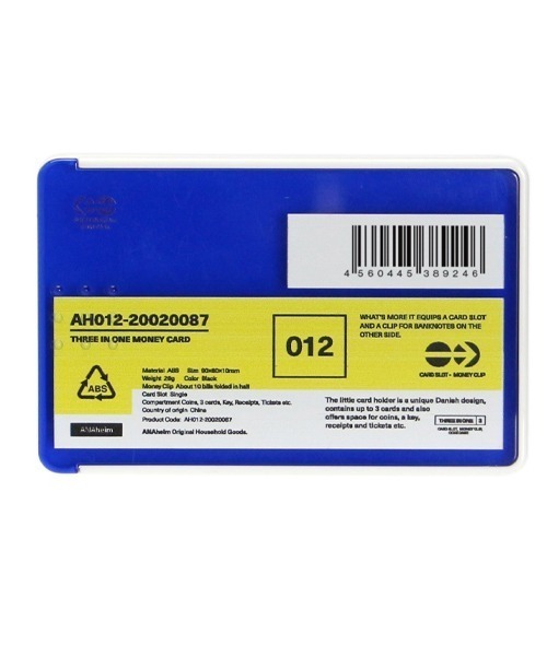 GEORGE'S（ジョージズ）の「アナハイム マネーカード（札入れ/マネークリップ・メンズ・ブルー/グリーン・FREE）」の7枚目の写真