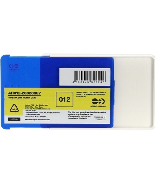 GEORGE'S（ジョージズ）の「アナハイム マネーカード（札入れ/マネークリップ・メンズ・ブルー/グリーン・FREE）」の8枚目の写真