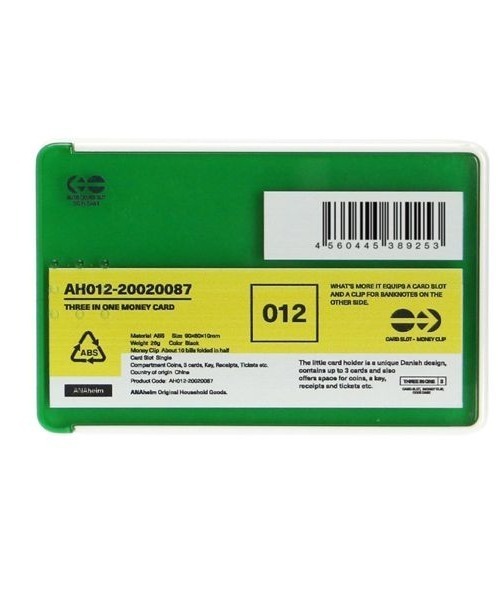 GEORGE'S（ジョージズ）の「アナハイム マネーカード（札入れ/マネークリップ・メンズ・ブルー/グリーン・FREE）」の3枚目の写真