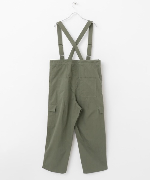 SHARE SPIRIT オーバーオール　カーゴパンツ　2way ベロア share spirit ベロアパンツ SHARE SPIRIT オーバーオール カーゴパンツ