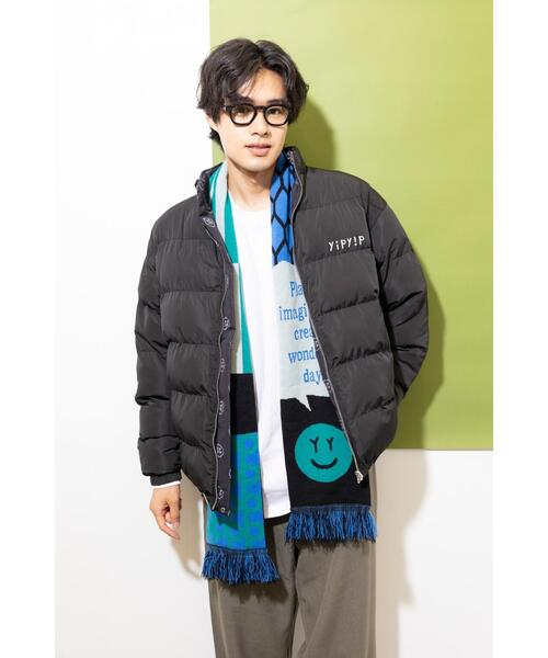 L.H.P(エルエイチピー)の「yipyip/イップイップ/SOCCER MUFFLER(マフラー・レディース・ブラック・FREE)」の21枚目の写真