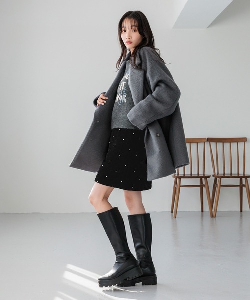 セール】ビジューベロアミニSK 147609（スカート）｜LOWRYS