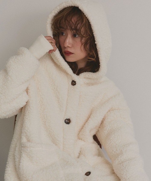 ちゅーる様 ルームウェア 厚手モールアーガイルくま柄プルオーバー: ルームウェア(部屋着