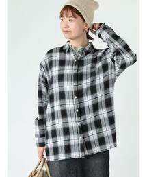 Lugnoncure | ネルチェックオーバーシャツ(シャツ/ブラウス)