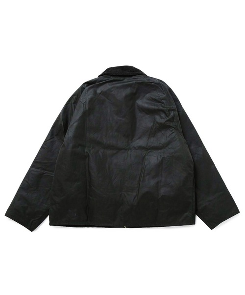 Barbour（バブアー）の「BARBOUR OS TRANSPORT WAX JACKET（その他アウター・メンズ・ブラック/セージグリーン・M/L/XL）」の4枚目の写真