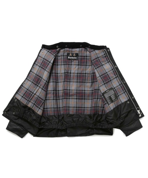 Barbour（バブアー）の「BARBOUR OS TRANSPORT WAX JACKET（その他アウター・メンズ・ブラック/セージグリーン・M/L/XL）」の3枚目の写真