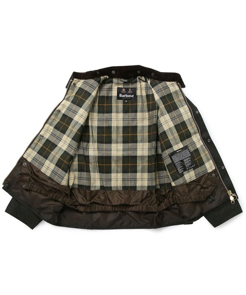 Barbour（バブアー）の「BARBOUR OS TRANSPORT WAX JACKET（その他アウター・メンズ・ブラック/セージグリーン・M/L/XL）」の5枚目の写真